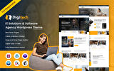DigiTech - IT Solutions & Software Agency Wordpress Teması