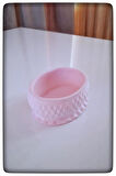 Dekoratif Beton Mumluk Pembe Tealight Şamdan Mum Dahil Değil