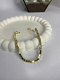 KÜP TAŞLI GOLD BİLEKLİK