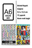 Star Wars Karekterleri Baskılı A6 Küçük Boy Çizgisiz Defter