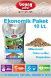 Bonny Nice Doğal Çam Pelet Hamster Kafes Altlığı 5 Kg 10 Lt (2 Adet)
