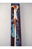 Harry Potter Lord Voldemort Asası 34 Cm Polyresin Kırılmaz!