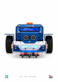 Harezmi X® Temel 3'ü 1 Arada Programlanabilir Modüler Robot Seti - Deneyap Kart V2 ve Enkoderli DC Motor Donanımlı