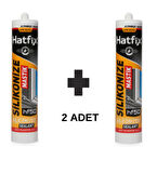 Hatfix Silikonize Mastik Altınmeşe  2 Adet 500Gr