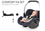 Hauck Comfort Fix Seti Isofix Tabanı Dahil 0-13kg Bebek Araç Koltuğu 