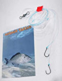 150 Gr Kurşun Atabilen 2 Iğneli Surf Casting Takımı