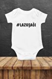 Lazuşağı Özel Tasarım Bebek Zıbın Pamuklu Çıtçıtlı Body