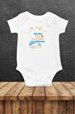 Uyurken Beni Seyrettiğinizi Biliyorum Özel Tasarım Bebek Zıbın Pamuklu Çıtçıtlı Body