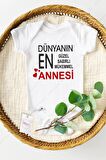 En Annesi Özel Tasarım Bebek Zıbın Pamuklu Çıtçıtlı Body