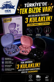 3lü Bluetooth Kulaklık 