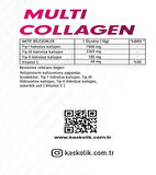 Zeus Nutrition Multi Collagen Powder 300 gr-Çilek-Aromalı