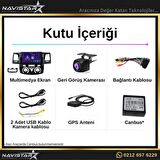 Toyota Hilux 2008-2014 Model 4GB + 64GB Android 13 Kablosuz Carplay Navigasyon Multimedya Sistemi 