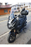 Honda Adv 350 Ön cam 2023 2024 Model Yılı 72cm Şeffaf Renk 4mm Uzun Geniş Cam