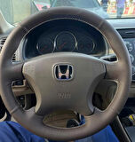 Honda VTEC 2 Araca Özel Direksiyon Kılıfı (Kahverengi)