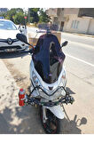 Honda Pcx Siperlik Ön Cam 2011 2013 Model 59cm Siyah Renkli ORTA BOYLU CAM