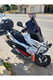 Honda Pcx Siperlik Ön Cam 2011 2013 Model 59cm Siyah Renkli ORTA BOYLU CAM