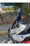 Honda Pcx Siperlik Ön Cam 2011 2013 Model 59cm Siyah Renkli ORTA BOYLU CAM