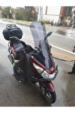 Honda Pcx Siperlik Ön Cam 2011 2013 Model 83cm Açıkfüme Renkli 4mm UZUN CAM