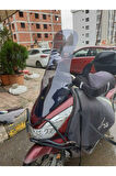 Honda Pcx Siperlik Ön Cam 2011 2013 Model 83cm Açıkfüme Renkli 4mm UZUN CAM