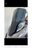 Honda Pcx Siperlik Ön Cam 2018 2020 Model 65cm Siyah Renkli 4mm ORTA BOYLU CAM