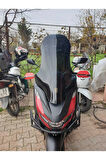 Honda Pcx Ön cam 2021 2024 Model Yılı 83cm Siyah Renk Uzun ve geniş