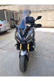 Honda X-ADV 750 Siperlik Ön Cam 2023 2024 Model 72cm Açıkfüme Renkli 4mm UZUN CAM