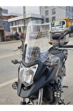 Honda Nc 700 750 X Siperlik Ön Cam 2012 2015 Model 59cm Şeffaf Renkli 4mm UZUN CAM