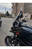 Honda Nc 700 750 X Siperlik Ön Cam 2012 2015 Model 59cm Siyah Renkli 4mm UZUN CAM
