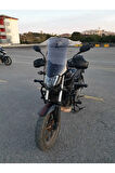Honda Nc 700 750 S Siperlik Ön Cam 2012 2020 Model 50cm Açıkfüme Renkli 4mm ORTA BOYLU CAM