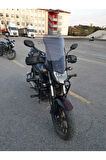 Honda Nc 700 750 S Siperlik Ön Cam 2012 2020 Model 50cm Açıkfüme Renkli 4mm ORTA BOYLU CAM