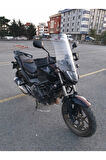Honda Nc 700 750 S Siperlik Ön Cam 2012 2020 Model 50cm Şeffaf Renkli 4mm ORTA BOYLU CAM