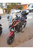 Honda Nc 700 750 X Siperlik Ön Cam 2016 2020 Model 50cm Şeffaf Renkli 4mm ORTA BOYLU CAM