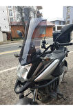 Honda Nc 700 750 X Siperlik Ön Cam 2016 2020 Model 59cm Açıkfüme Renkli 4mm UZUN CAM