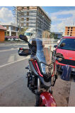 Honda Nc 700 750 X Siperlik Ön Cam 2016 2020 Model 59cm Şeffaf Renkli 4mm UZUN CAM