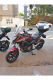 Honda Nc 700 750 X Siperlik Ön Cam 2016 2020 Model 59cm Şeffaf Renkli 4mm UZUN CAM