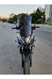 Honda Nc 700 750 X Siperlik Ön Cam 2021 2024 Model 59cm Açıkfüme Renkli 4mm UZUN CAM