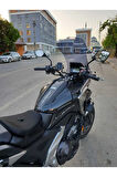 Honda Nc 700 750 X Siperlik Ön Cam 2021 2024 Model 59cm Açıkfüme Renkli 4mm UZUN CAM