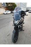 Honda Nc 700 750 X Siperlik Ön Cam 2021 2024 Model 59cm Açıkfüme Renkli 4mm UZUN CAM
