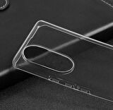 Huawei Honor 50 Kılıf Şeffaf İnce Esnek Silikon Kılıf Zipax-Süper
