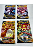 Pokemon Booster Kart Oyunu 4lü Pokemon Kartlar Kız Çocuk Eğitici Oyuncak Erkek Çocuk Oyuncaklar