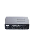 Notel NOT PA 82T Amfi 80W Trafolu 2 Bölgeli 2 Mikrofon Girişli USB+ Bluetooth