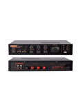Notel NOT PA-80 Amfi 80W Trafolu 2 Mikrofon Girişli USB+ Bluetooth