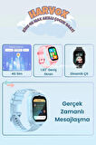 Hx Kids 4g Max Sim Kartlı Harvox Akıllı Çocuk Saati Gps Konum Takibi Görüntülü Konuşma 4g Destekli