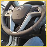 Hyundai Accent Blue Uyumlu Araca Özel Deri Direksiyon Kılıfı