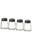 IKEA Ihardıg 365+ Cam Baharat Kavanozu Baharatlık 4 Lü Set
