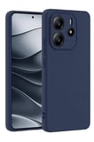 Xiaomi Redmi Note 14 4G Kılıf First Silikon - Lacivert-(5796)