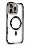 iPhone 14 Pro Max Hilton Magsafe Kapak - Siyah-(5796)