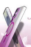 CPT83 Samsung Galaxy S25 Ultra Glossy Magsafe Kapak - Mavi
