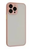 CPT83 iPhone 13 Pro Max Kılıf Montreal Silikon Kapak - Pembe