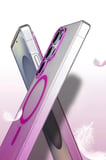 Samsung Galaxy S25 Ultra Glossy Magsafe Kapak - Mavi-(5796)